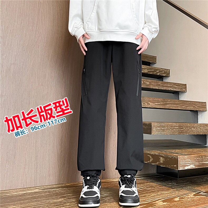 加长版高个子冲锋裤男防风防水魔术贴登山运动裤子KZ018P50，女装休闲裤，电商B312