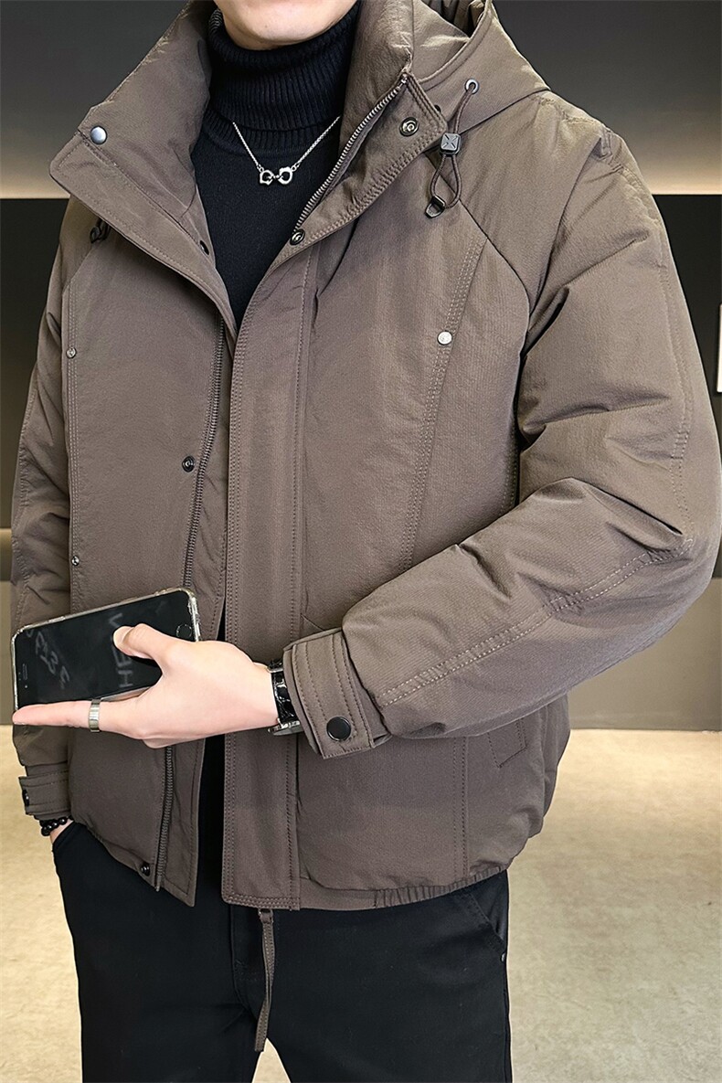 标50绒冬季休闲男士连帽羽绒服保暖外套8531-P225(控券后328),男装羽绒服,电商B338