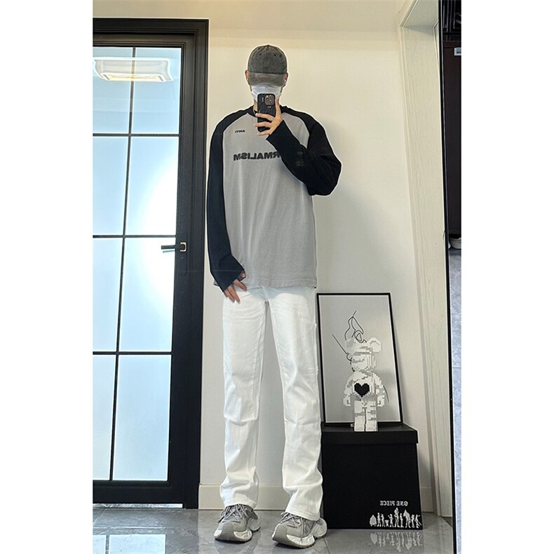 美式ins高街hiphop新款弹力修身直筒工装休闲裤货号K694P60,男装工装外套,电商A063