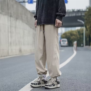 男秋季新款港风休闲裤A902P32图片