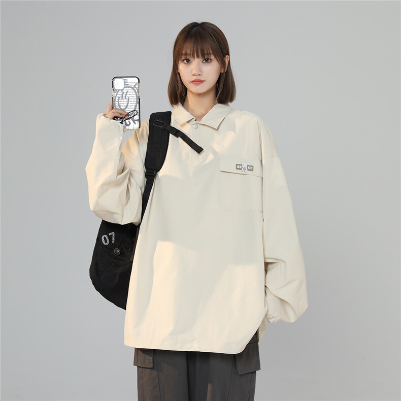 2025秋季新款口袋小标品质休闲中性翻领夹克外套JK520/P58控79，男装夹克，电商A148-1