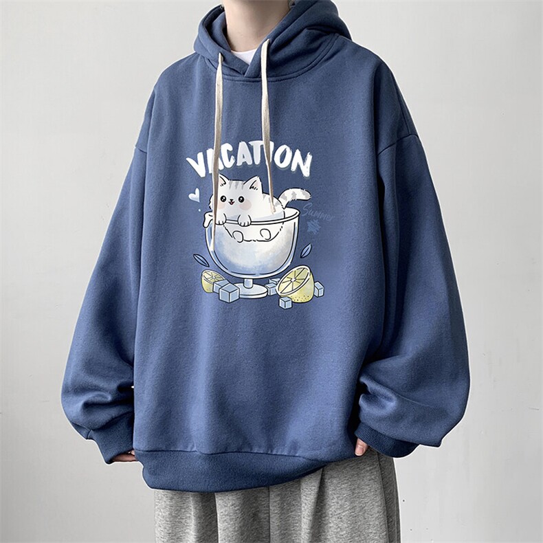 连帽卫衣男大码胖子帽衫大号运动服WY2408-P35,男装卫衣,电商A040