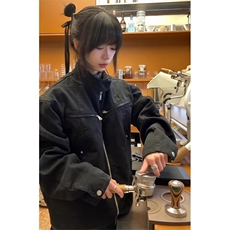 cleanfit重工哈灵顿夹克二男士春秋休闲解构工装外套潮L41255-P65，男装夹克，星座1008