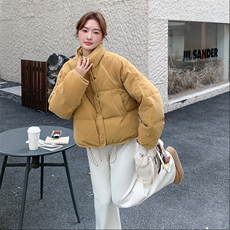 新款主推丝绒羽绒50绒羽绒服2655-P245-K368，女装短外套，2C129