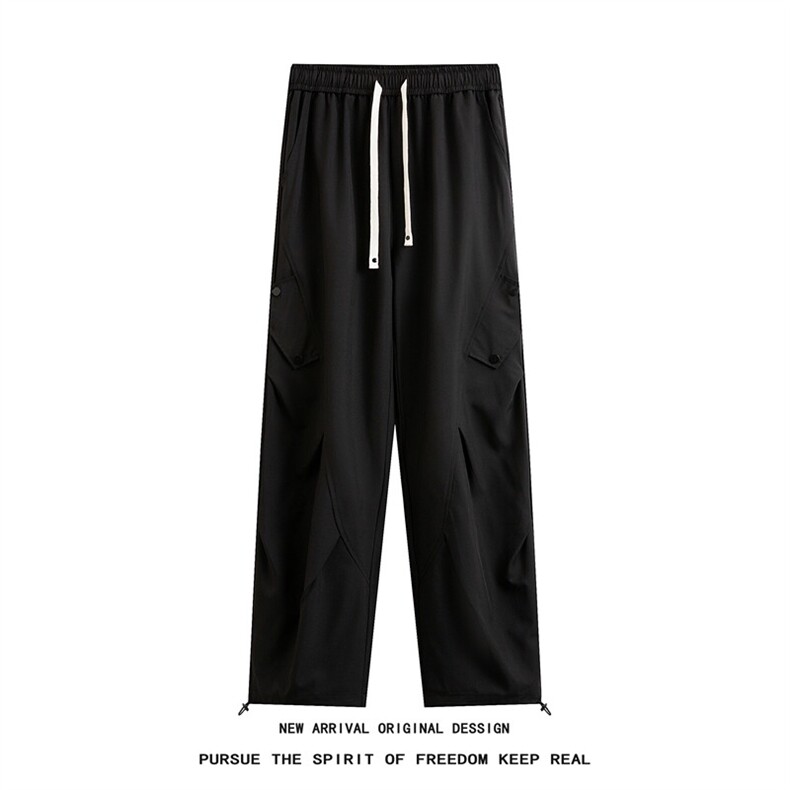 K5016/特P35新款宽松美式休闲裤男士伞兵工装裤休闲长裤阔腿裤，男装休闲裤，电商A141