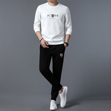 S3060-2钱塘2020-2春秋薄款时尚休闲帅气潮流中青年男士卫衣P137，男装休闲套装，钱塘207-2