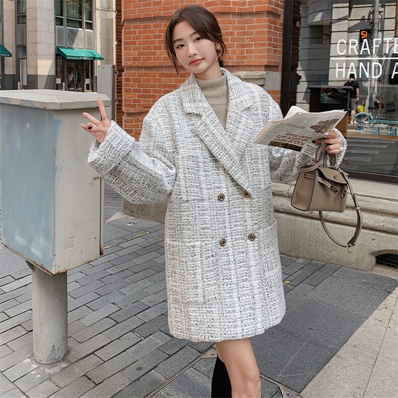 现货，小香风粗花呢料西服B081-3027-P175-K248,女装西装,浙宝276（原081）