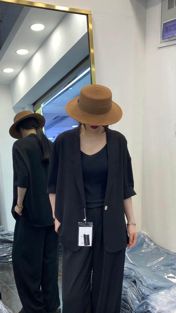 休闲落肩外披防晒外套，袖口可翻边，其它，佐妍千黛