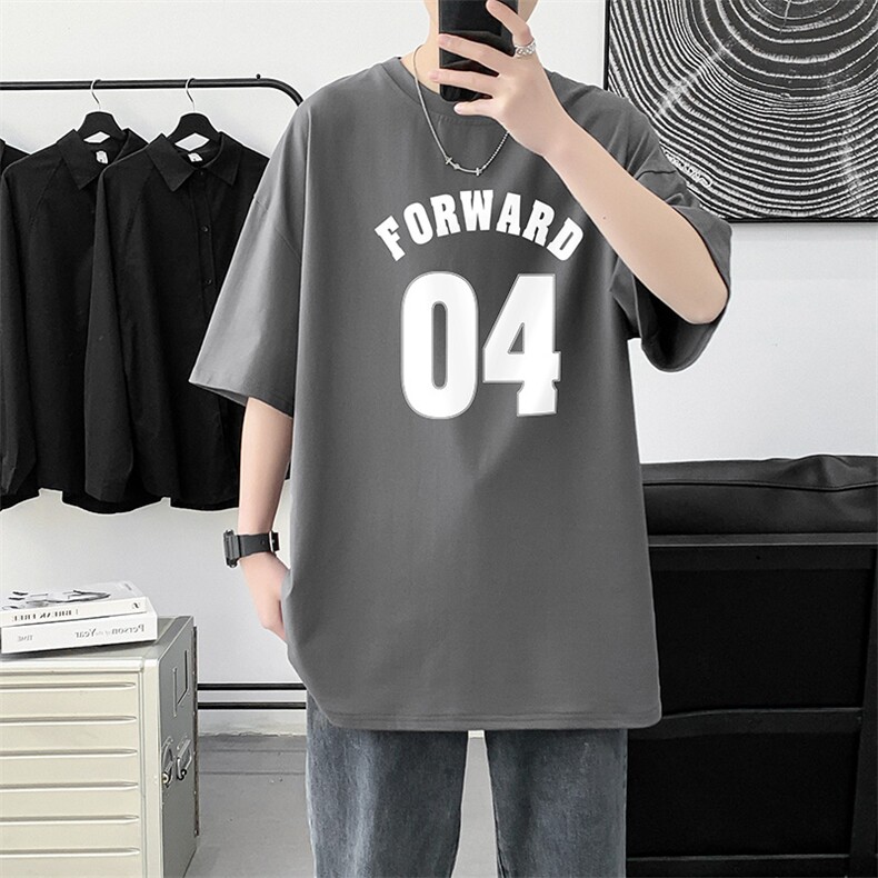 大皂敏电商A088-DT8047-TP20100夏款宽松短袖T恤控35，男装T恤，电商A088