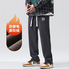 A178-1DY517AP85秋冬季加绒美式休闲卫裤，男装休闲裤，电商A178-1