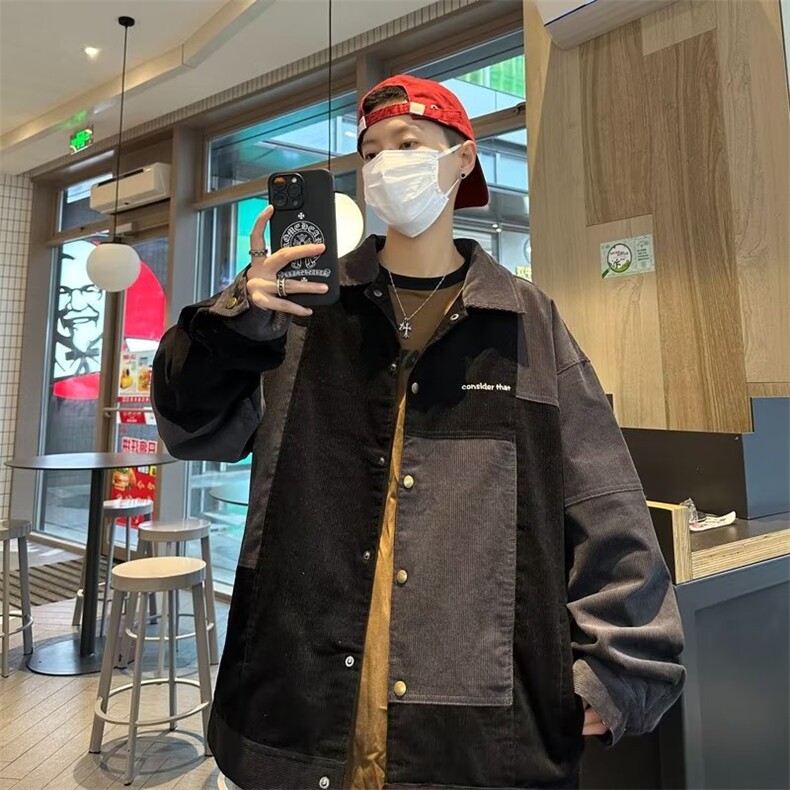 秋季新款外套男潮流夹克JK11-P65,男装夹克,星座308B-1