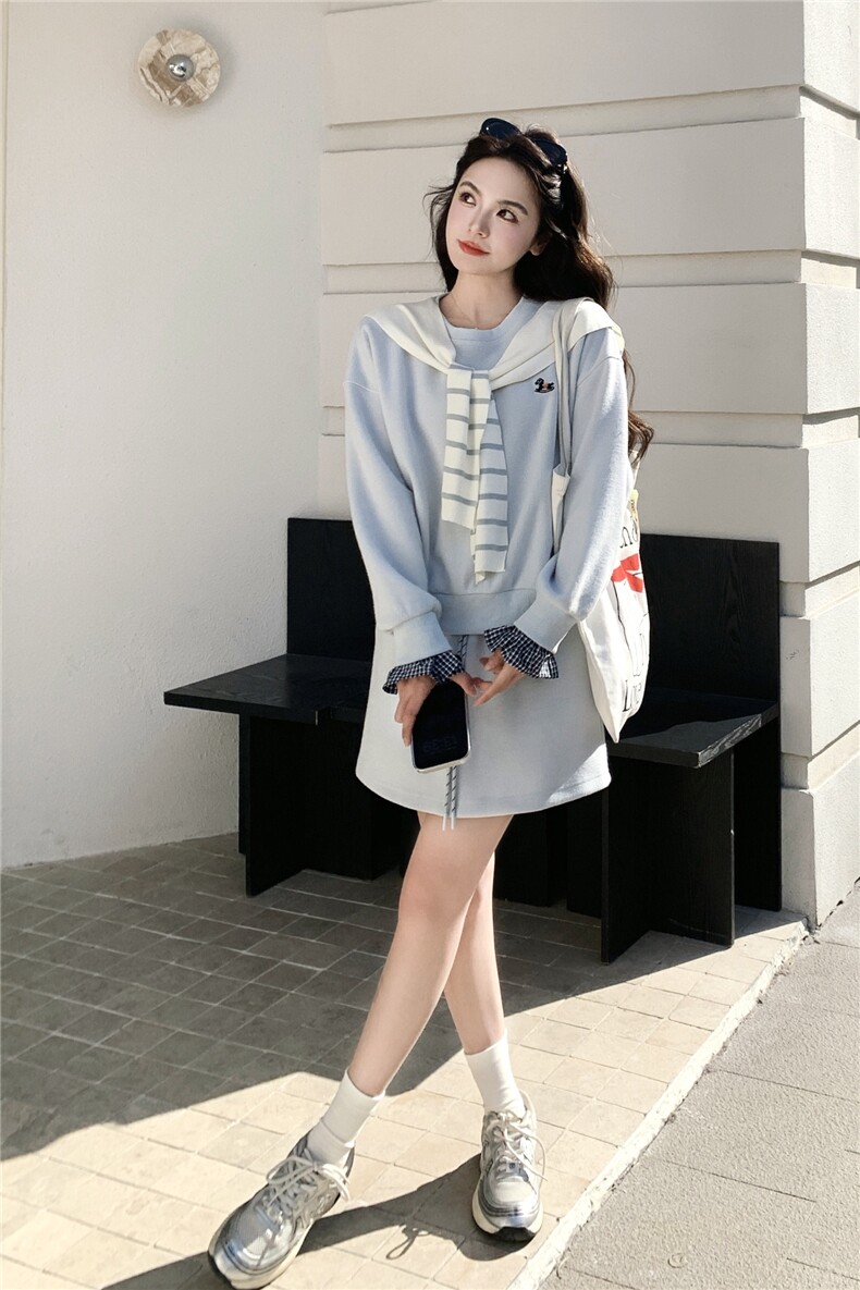 有被26春季新款卫衣套装裙6668-P175-K288,女装套装/套裙,2C317