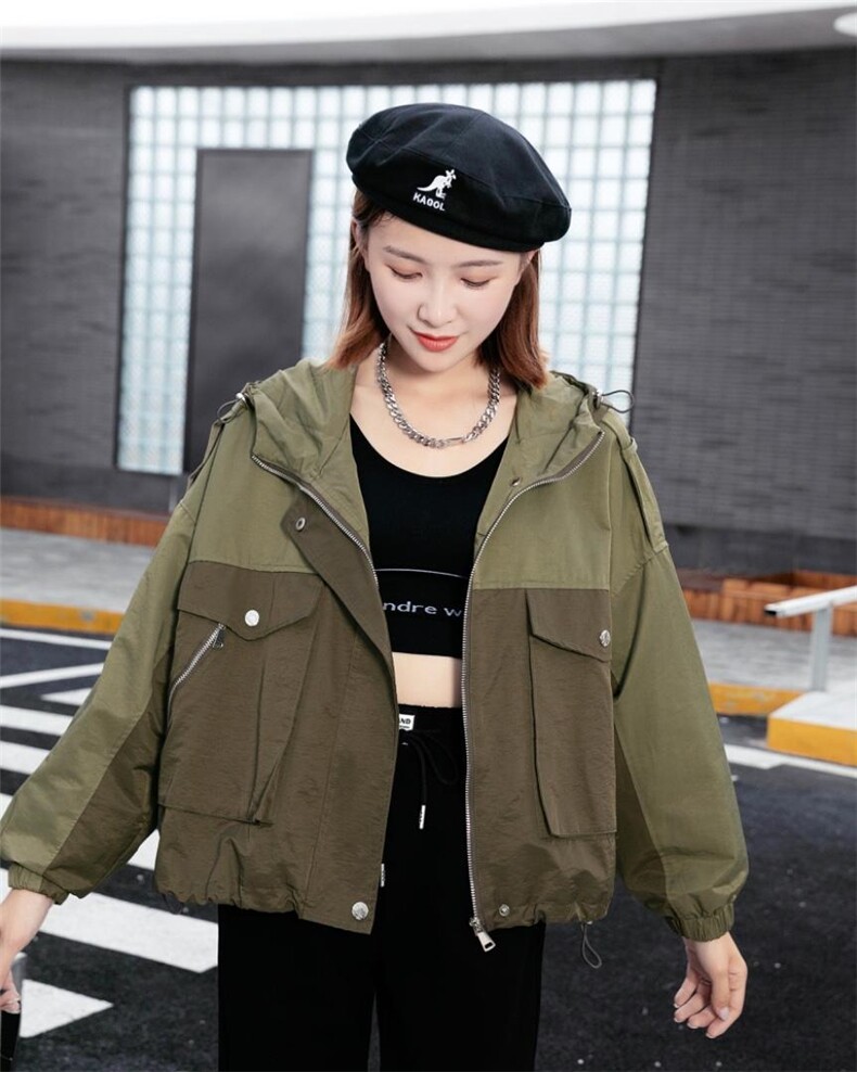 撞色印花小外套，其它，帝瀛 DY