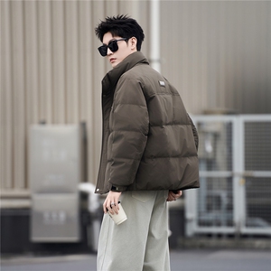 标50绒立领男士羽绒服冬季2025新款加厚冬装外套A313-3318-P205图片