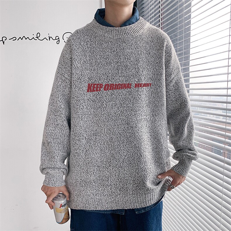 M19071-P45 加绒款-P65 加厚加绒毛衣男大码毛线衣男针织衫男线衫图片