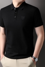 QLM15177春夏男士新款短袖T恤青年修身翻领体恤休闲打底衫，男装T恤，电商B360