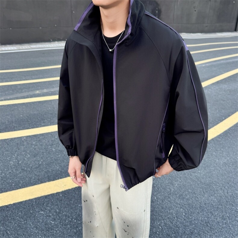 B340JK85009P98138店主风痞帅风高端潮牌夹克外套,男装夹克,电商B340