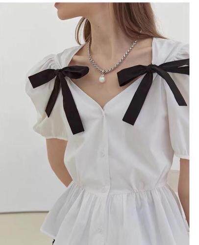 夏季新款蝴蝶衬衣，女装，IC(4F)