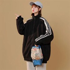 盐系炸街外套高街排扣棒球服韩版潮流港风夹克男女潮牌WT8818-P45，男装夹克，星座1008-1