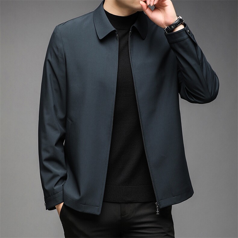 AB8203钱塘2020-3常年款主推中老年休闲夹克外套P105,男装夹克,钱塘207-3