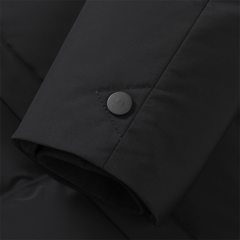 新款2023冬季羽绒服男装连帽白鸭绒外套中年爸爸装SFT81678-P295图片