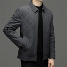 中年男新款冬季加厚棉服爸爸冬装短款棉衣外套ZL18366-P175，男装棉衣，星座1105-3