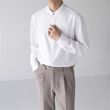 潮流文艺慵懒百搭时尚气质原宿长袖衬衫ins日系简约流行新款，男装衬衫，星座715-4