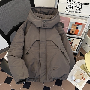 棉服男士韩版潮流连帽冬季保暖帅百搭2024新款ins棉衣MF304-P100图片