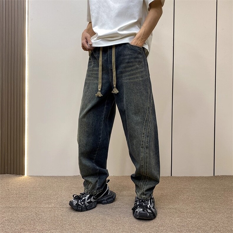 1506-1/KT12311/P53哈伦弹力男装休闲裤子男士老爹裤长裤百搭男裤,男装休闲裤,星座1506-1