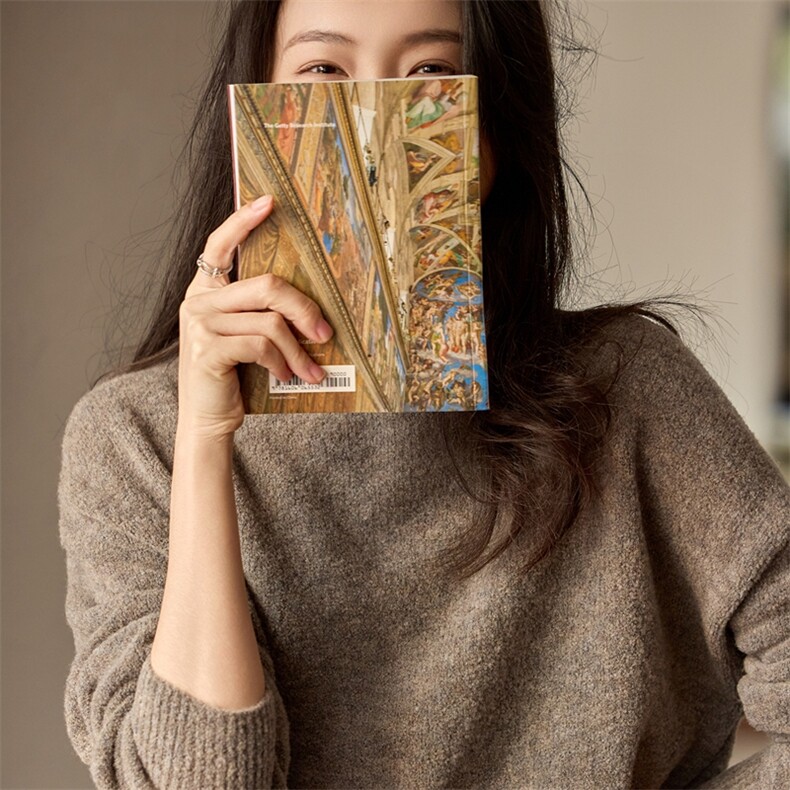 2025年秋季时尚百搭通勤简约休闲羊绒衫,女装羊绒衫,绒歆坊