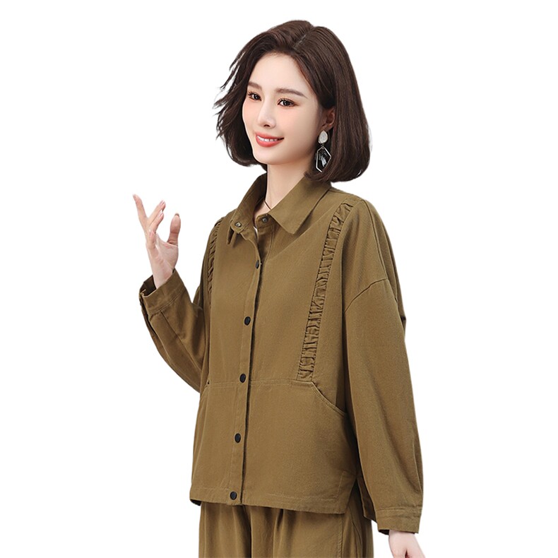 时尚女装短外套显瘦百搭气质款优雅简约设计,女装短外套,叶笙衣