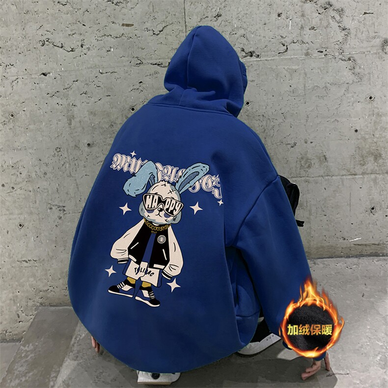 抖音供货、复合重磅加绒现货连帽卫衣宽松D223A-JR-WY2380-特P40,男装卫衣,电商019-1