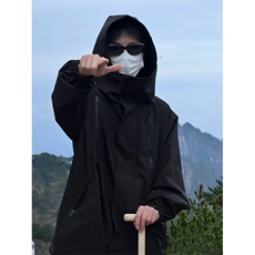 DWT03-P65现货美式机能软壳桑延冲锋衣男士外套2025新款防水夹克，男装风衣，星座603-2