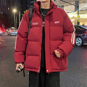 量大优可提供视频冬棉衣立领条纹HD019-1-MF5212-P75图片