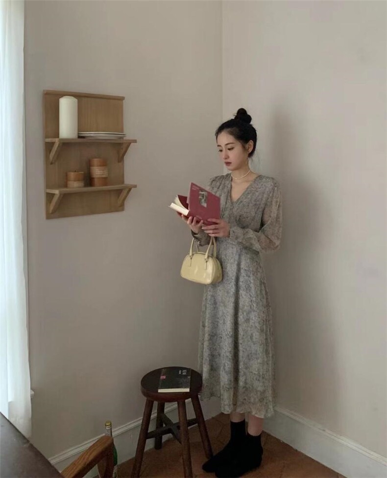 韩风气质百搭连衣裙，女装连衣裙，欧妮卡蒂蔓