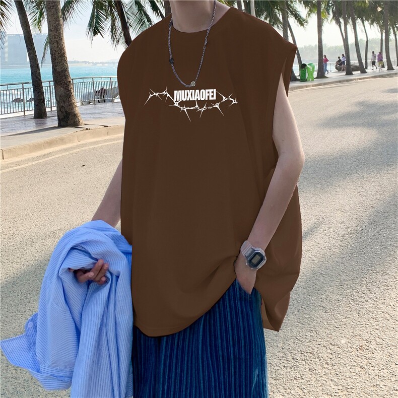 量大图低自动【有货】纯棉背心HD019-1-BX2585-P20，男装背心/马甲，电商019-1