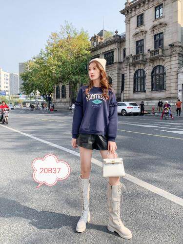 加厚加绒卫衣，女装卫衣/绒衫，锦绣阁