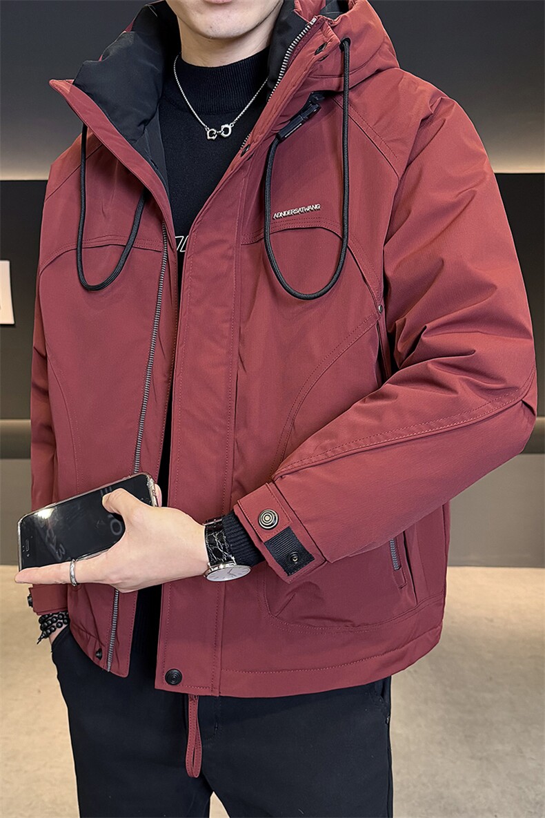标50白鸭绒户外工装冲锋衣美式男装羽绒服C317-Y9958-P195,男装夹克,电商C317
