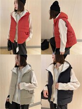 羽绒马甲90绒，女装马甲，艾辰莉