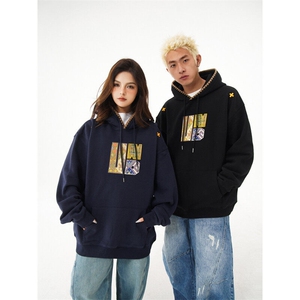 XZ707-WY6417-P60-限价88  贴布绣卫衣 成分：棉65 聚酯纤维35图片