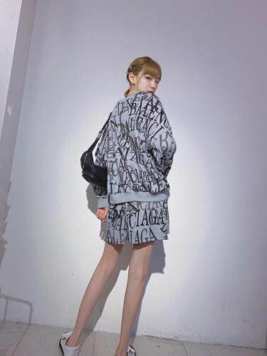 老花卫衣套装，女装卫衣/绒衫，G7V7