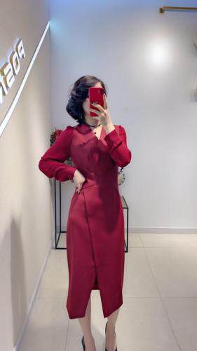 春款连衣裙，女装连衣裙，珀莎