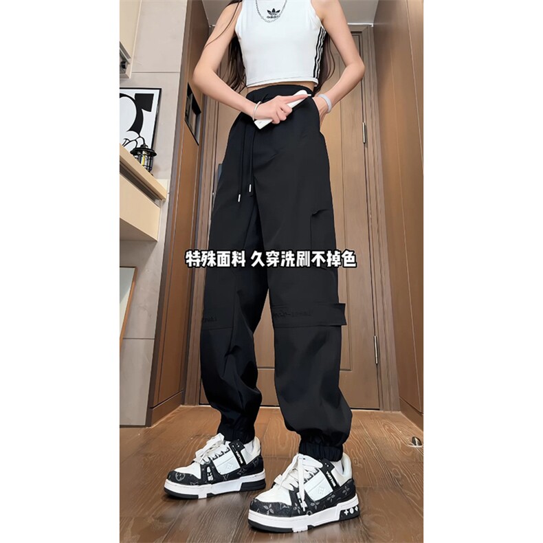 量大优供视频速干冲锋口袋刺绣束脚长裤男CK918-特p30,男装休闲裤,电商B371
