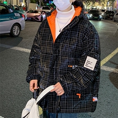 抖音得物品质冬季保暖棉衣宽松加厚大码休闲ins棉服男MY33211P105，男装棉衣，电商A086