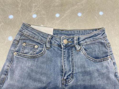 翻边直筒裤，女装，可家 cutiesister