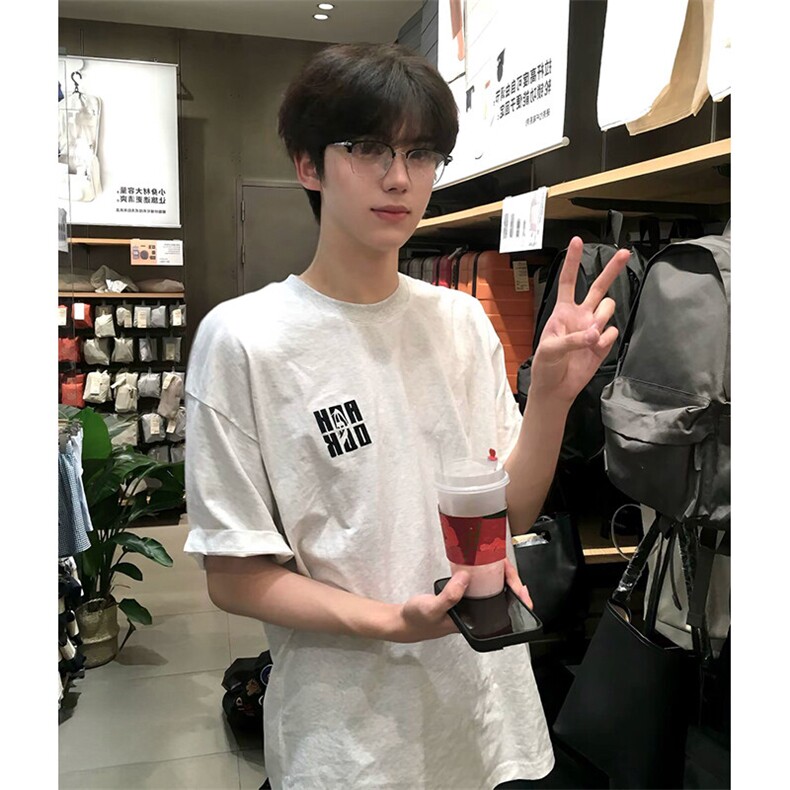万针全刺绣工艺抖音得物高品质260克重磅纯棉双纱美式高街短袖T恤,男装T恤,电商A486