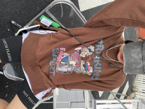 秋季涂鸦卫衣，女装卫衣/绒衫，郦歌贝妮