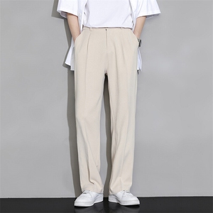 男士冰丝直筒休闲长裤CK0818图片