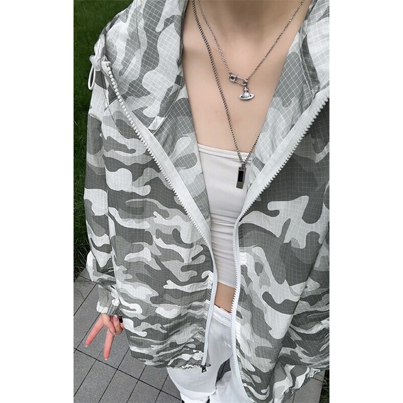 特批P80无差价夏季连帽迷彩男薄款冰感美式速干透气防晒衣J5211,男装防晒衣,电商A001