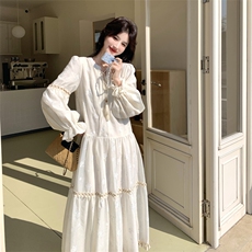 26春新款现-波西米亚风显瘦气质款流苏长裙2627-P190K308，女装连衣裙，2B190